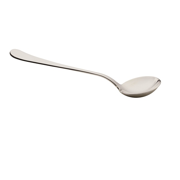 rattleware Cupping Spoon, Silver Plated, Rounded, 41082