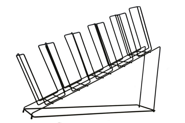 rattleware Cup Rack, 5 Sel, Wire, Slant, RW487