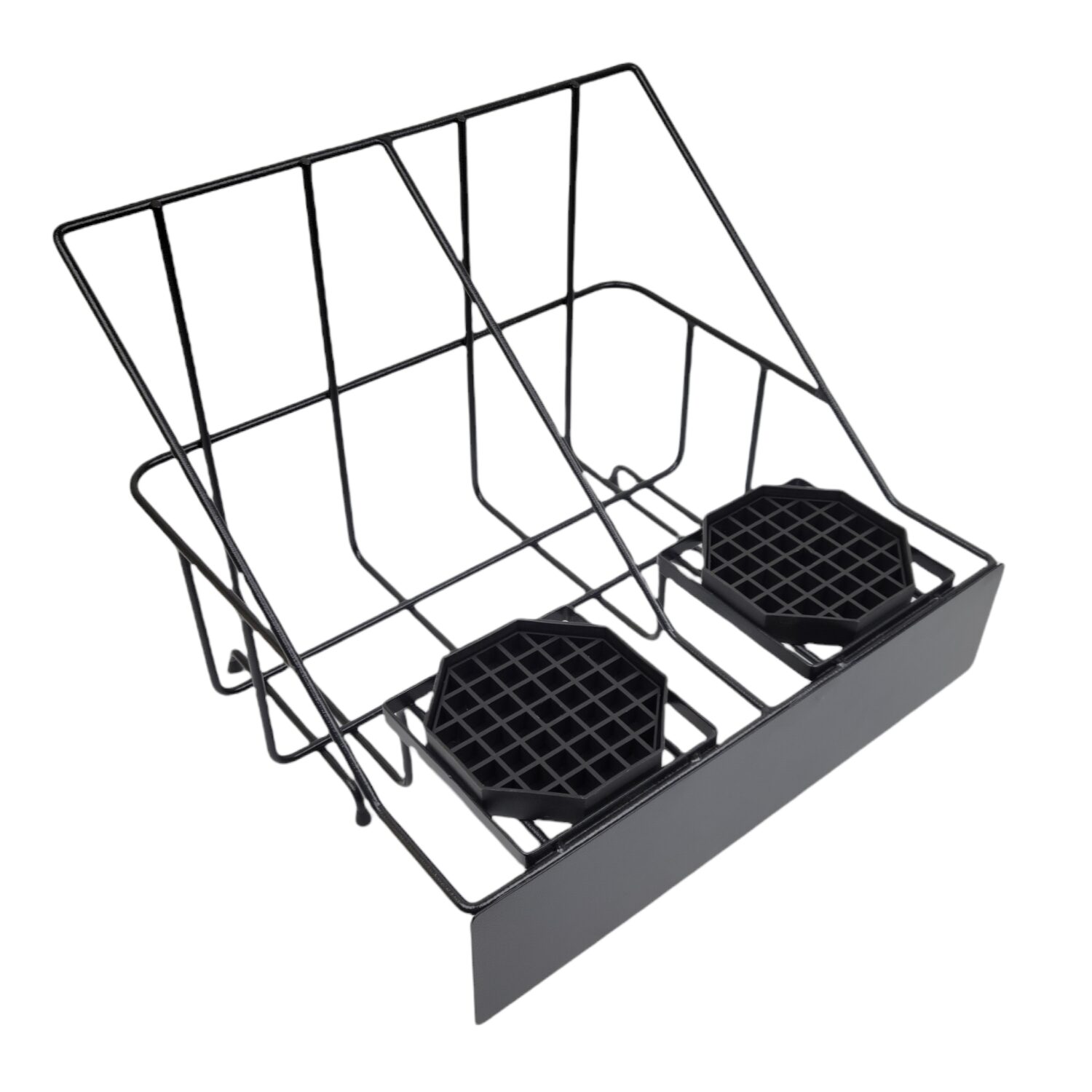 rattleware 2 Airpot Serving Rack, Black, RW843
