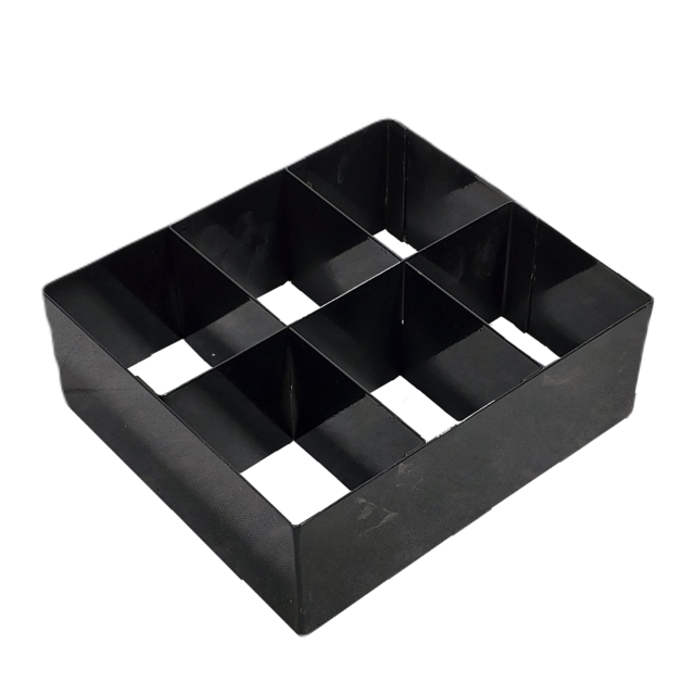 rattleware Condiment Bin - Black Powder Coated - Organize Your Coffee Bar - RW063