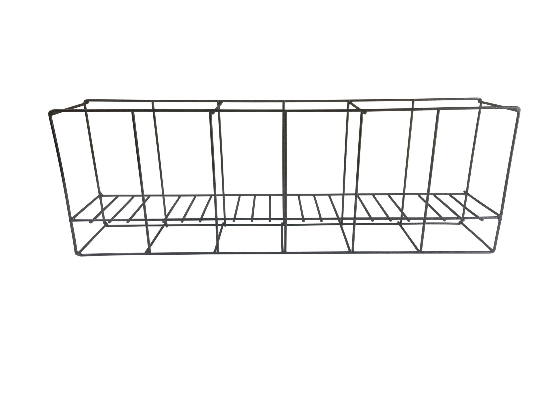 rattleware 6 Bottle Rack Flat - 6" Riser Design - Organize Bottles - RW138