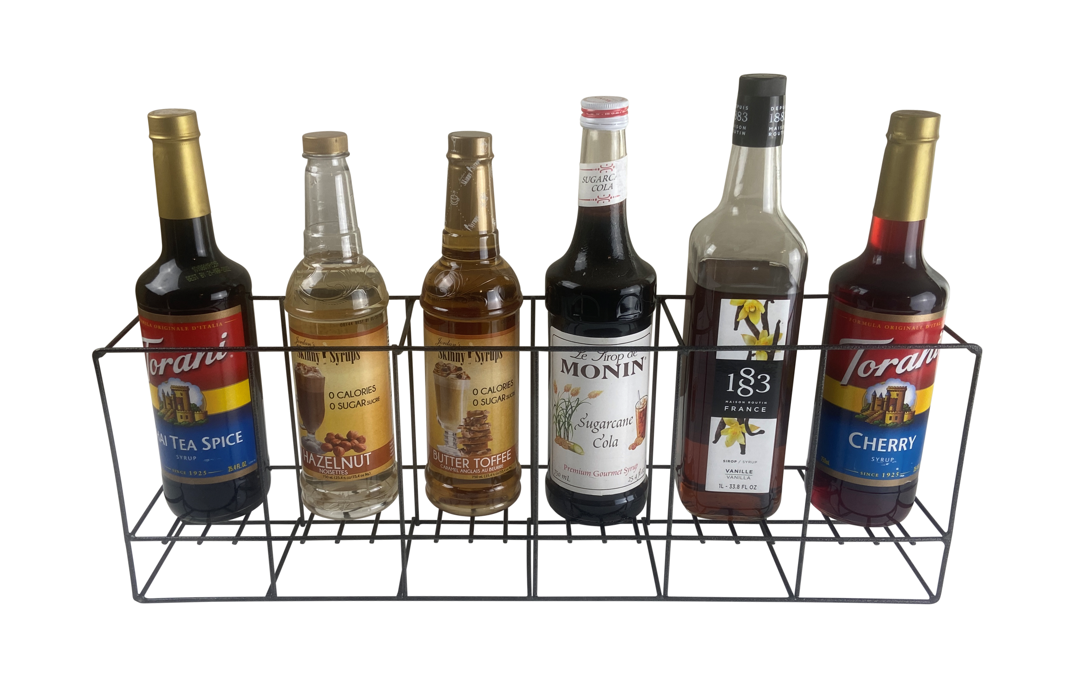 rattleware 6 Bottle Rack Flat - 6" Riser Design - Organize Bottles - RW138 - Image 3