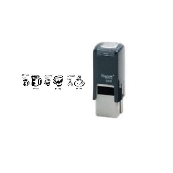 rattleware T-Stamp, Cup w/steam, 14104