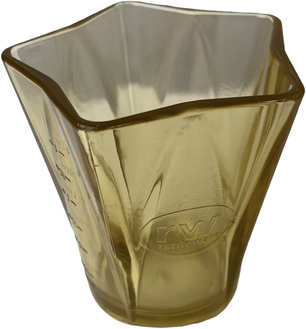 rattleware 5 Spouted Measuring Pitcher Amber PC RW4984