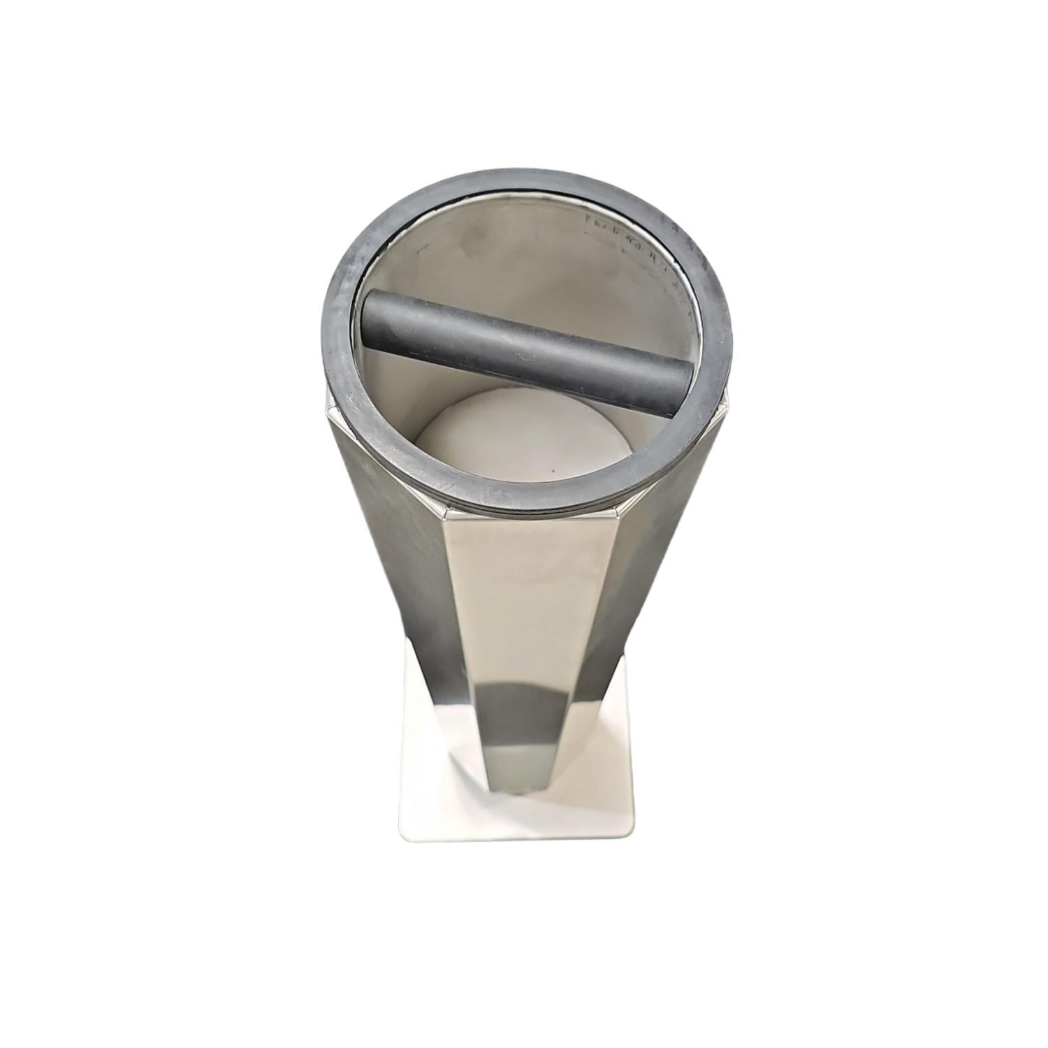 rattleware Stainless Steel Knockbox with Floor Stand - Image 6