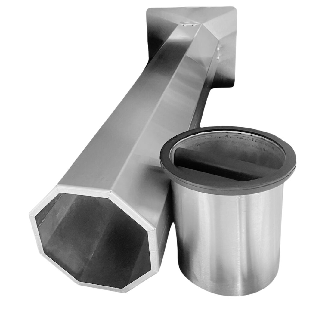 rattleware Stainless Steel Knockbox with Floor Stand - Image 3