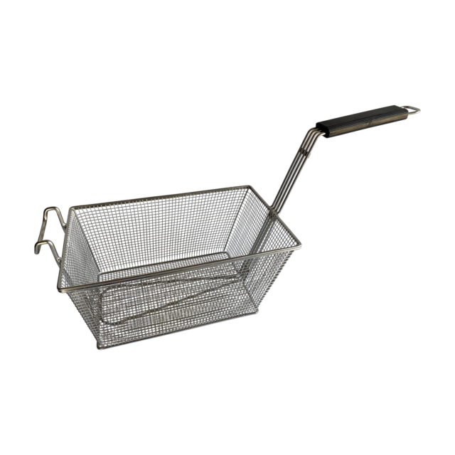 Quality Industries Fry Basket, Stainless Steel, Counter Fryer, 344x220x155 (mm)