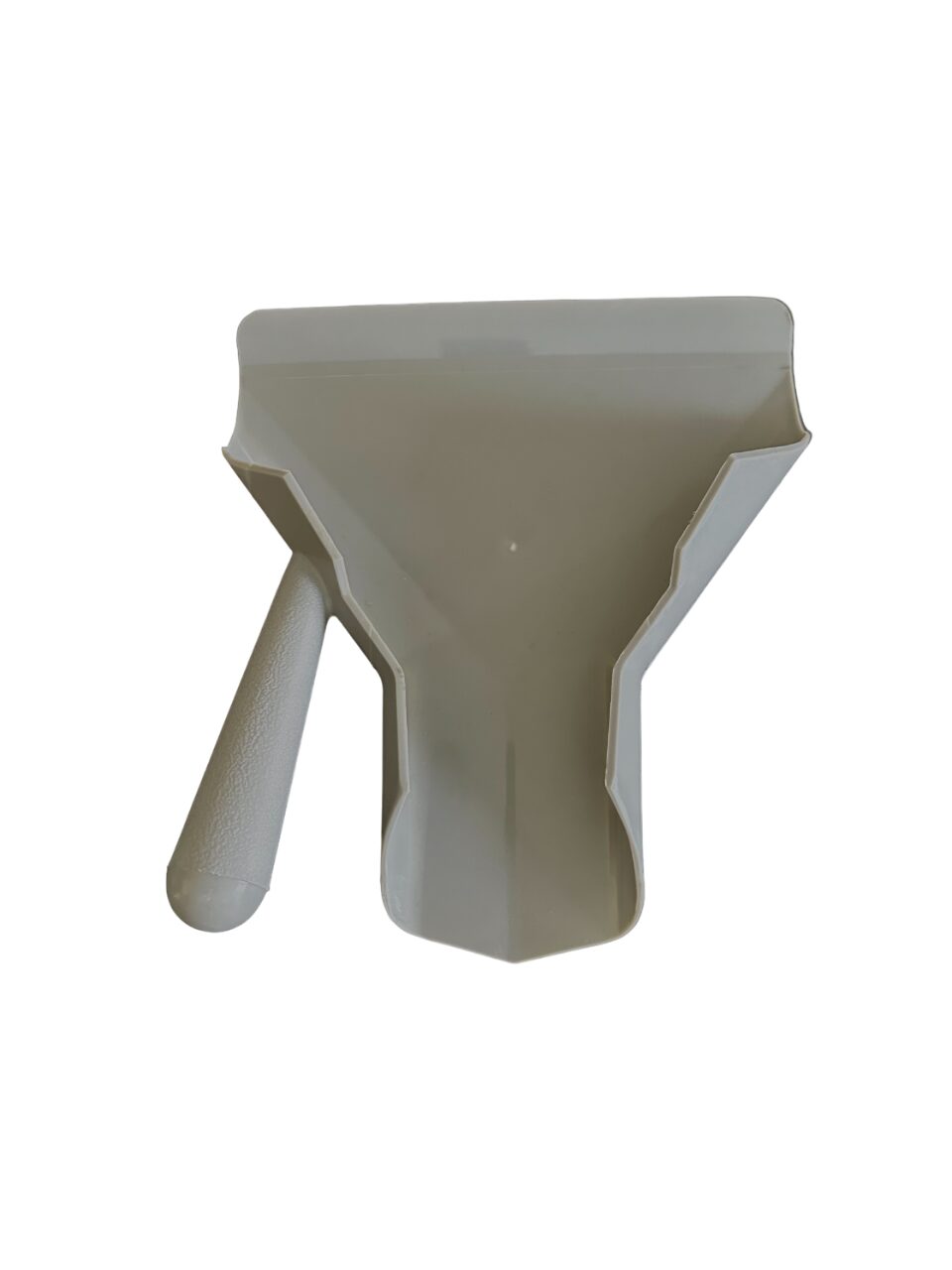 Quality Industries French Fry Scoop, Polymer, Left Hand, Grey - Image 2