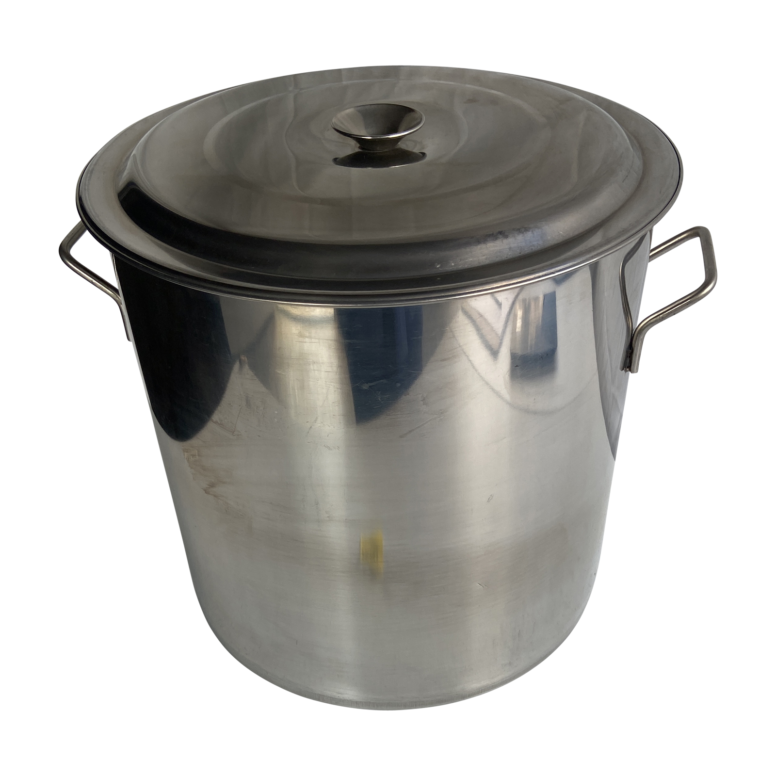 Quality Industries Stainless Steel Bucket with Lid