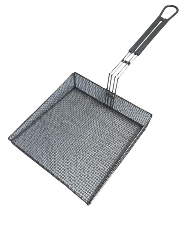 Quality Industries Stainless Steel Fry Shovel with 355mm Handle, 25.79x8.14in