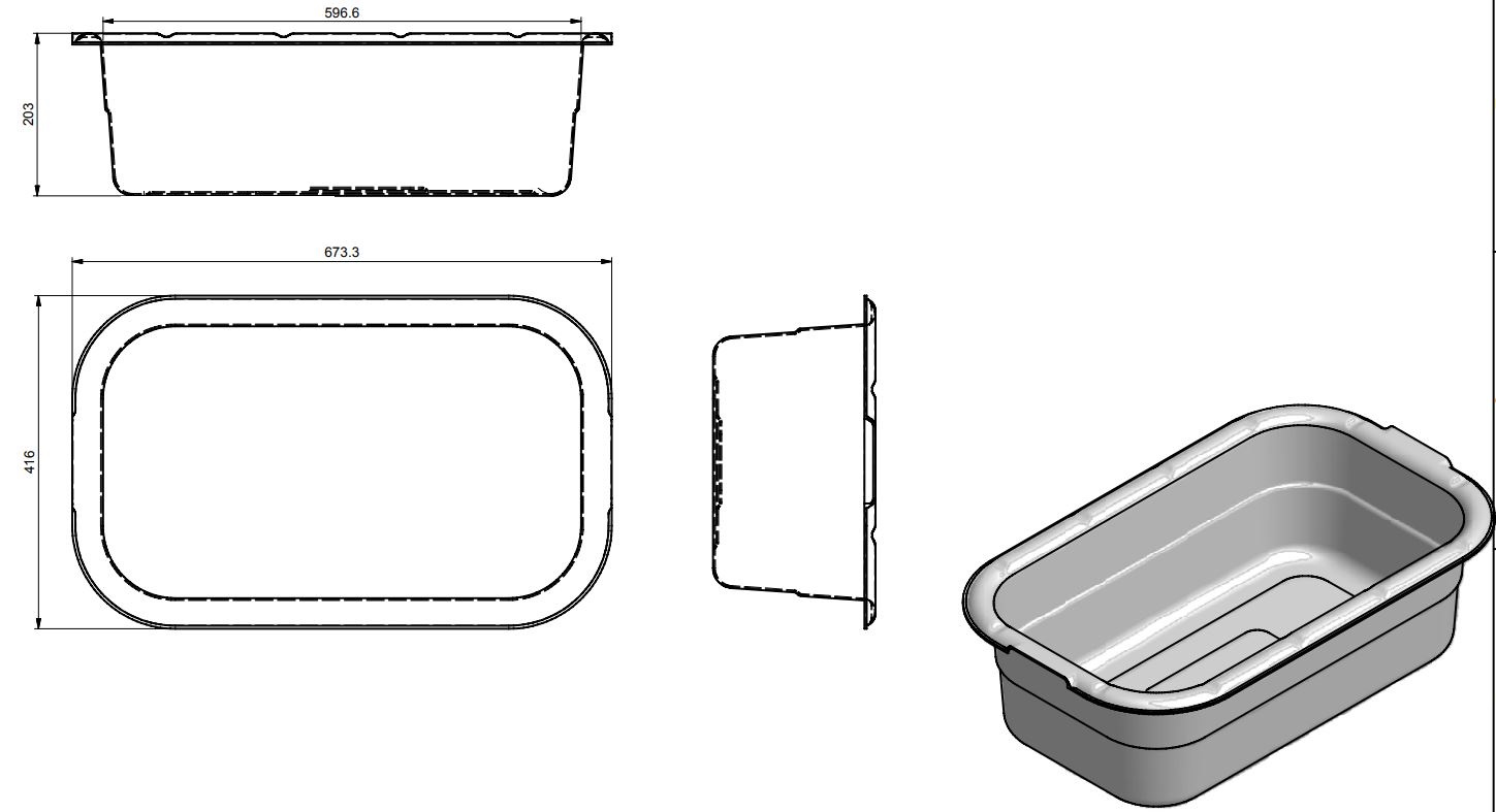 Quality Industries Gray Lug No Hole - Image 3