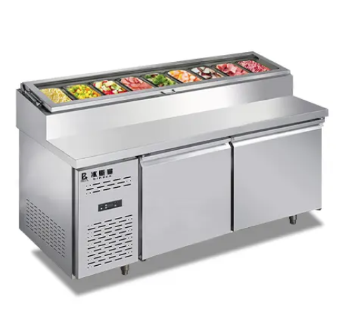 Heated Display Cases and Prep Tables