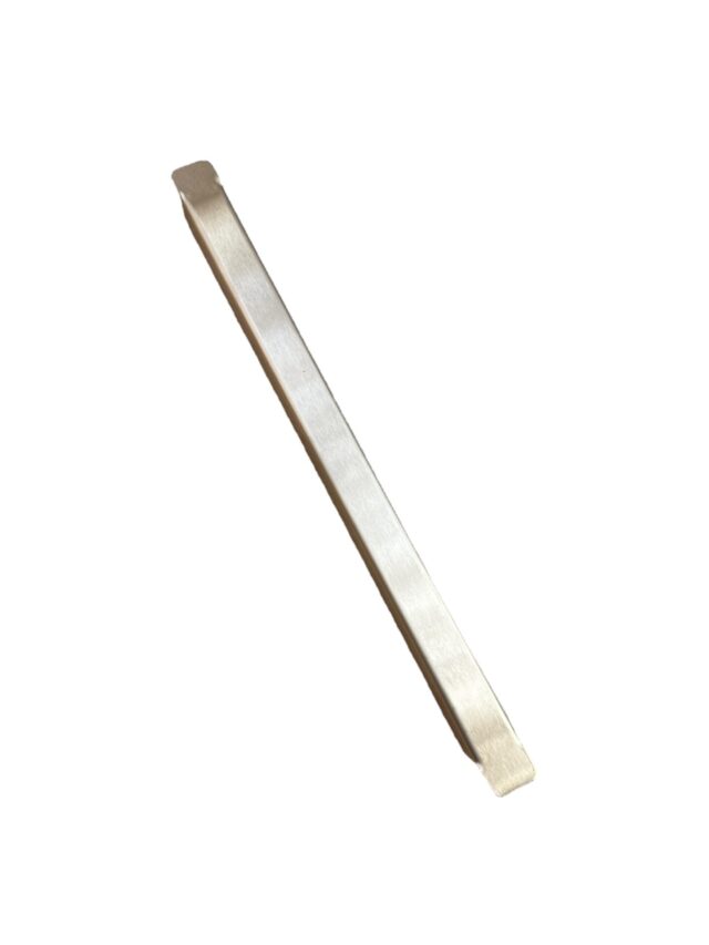 Quality Industries 13" Stainless Steel Adapter Bar - Ice Bin Divider for Restaurants