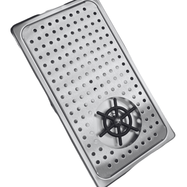 rattleware Stainless Steel Pitcher Rinser - 17.38x9.38x3.25in