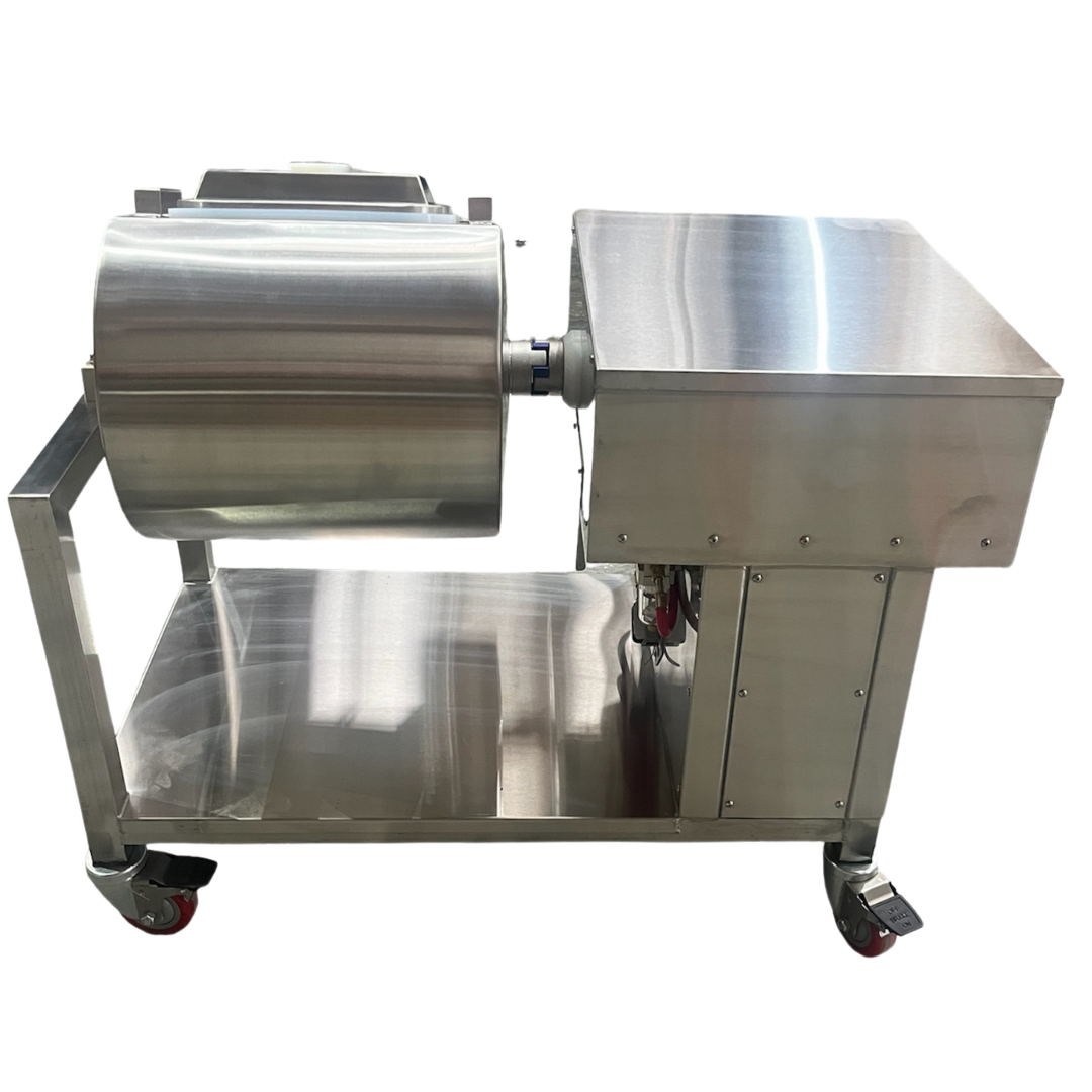 Quality Industries Vacuum Tumble Marinator, 220V, SS, Swiveled Caster Kit with Brakes - Commercial Kitchen Appliance - Image 4